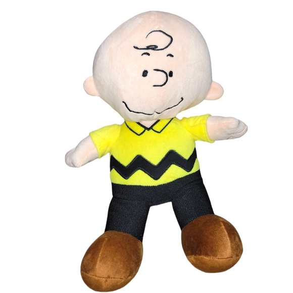 Peanuts Charlie Brown Chuck 14” Plush Soft Stuffed - Picture 1 of 6